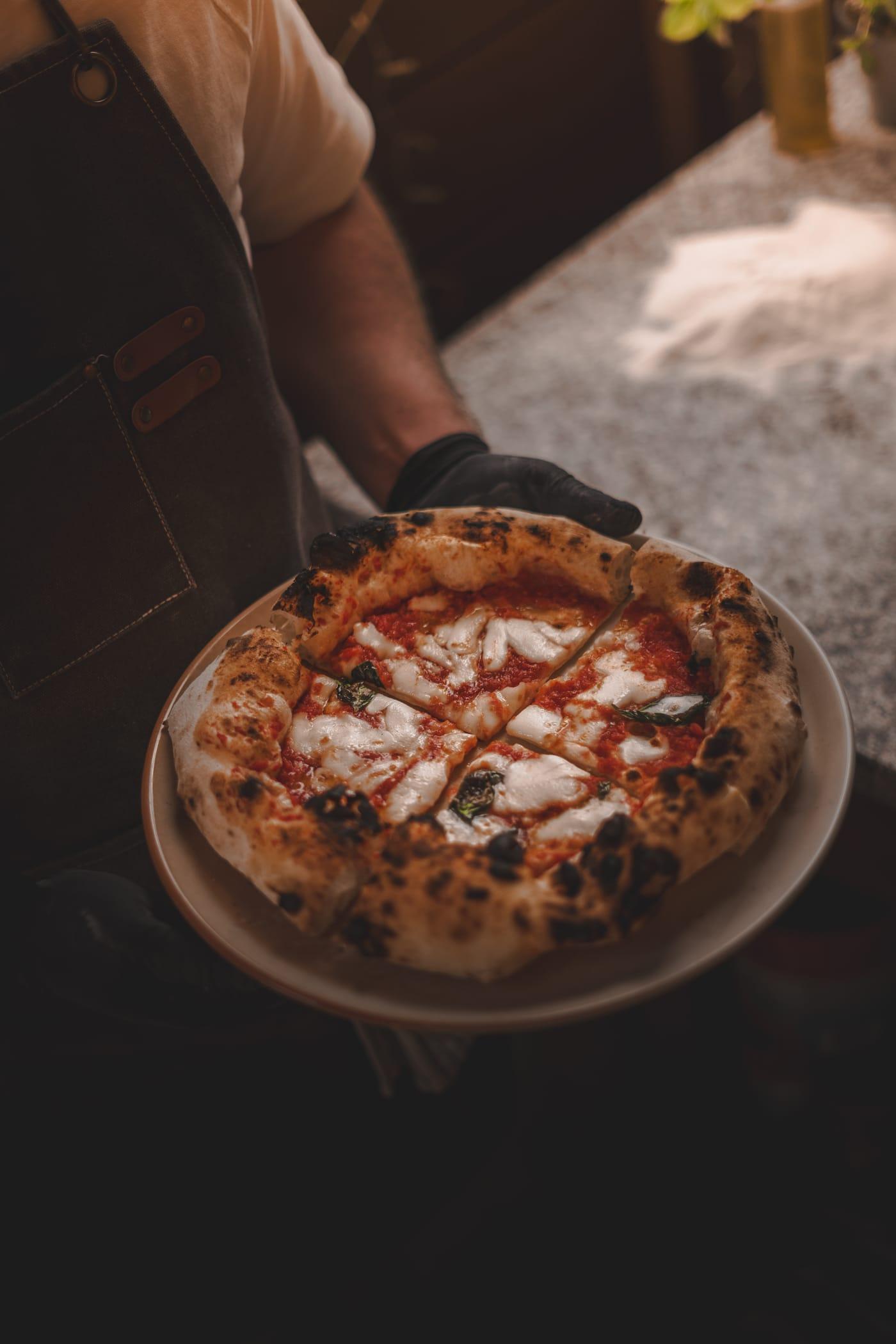 Margherita pizza